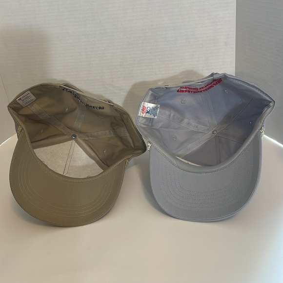 2 Hershey fall meet Judge rope baseball hat cap SnapBack tan 2011 gray 2010 - Picture 5 of 9